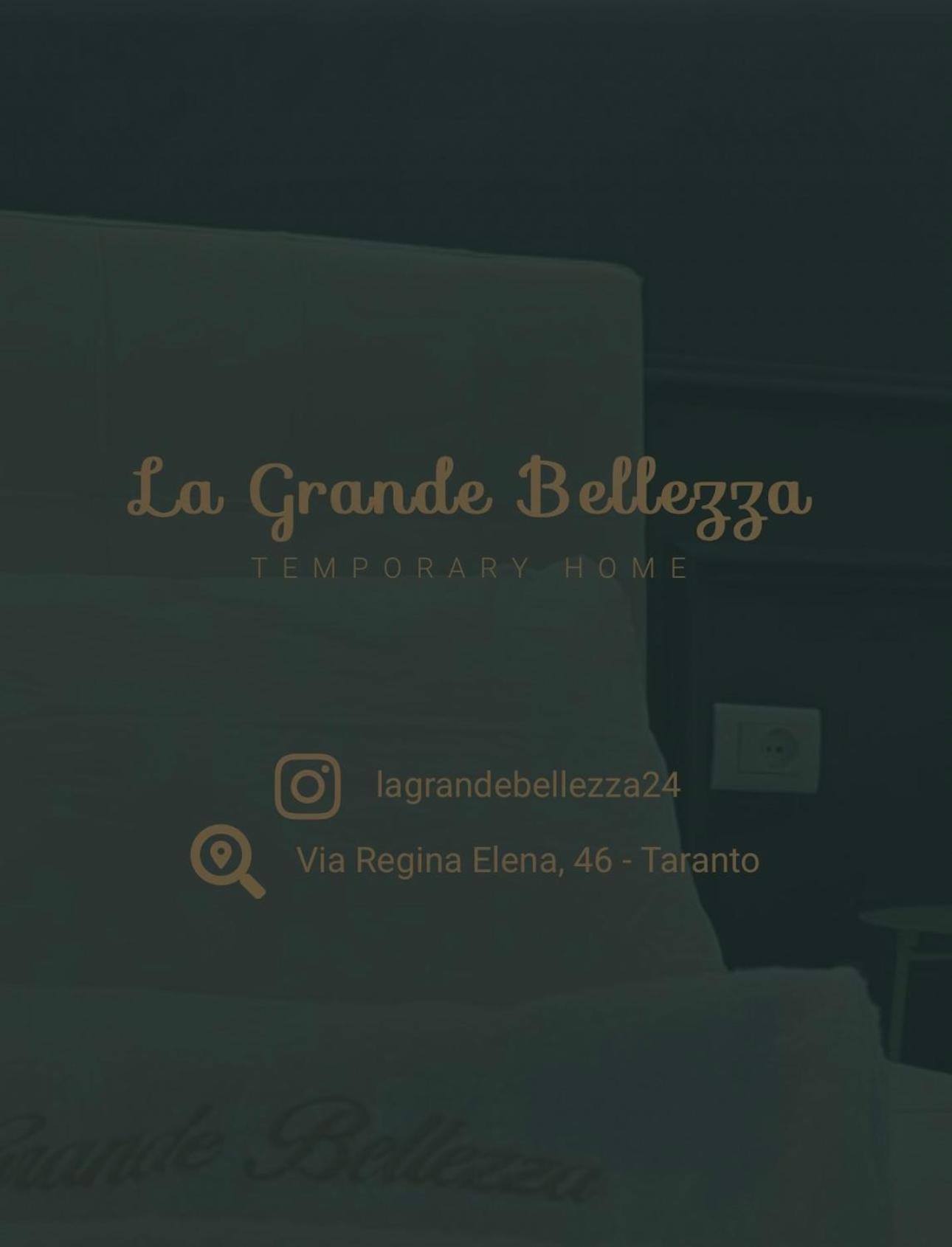 Bed and Breakfast La Grande Bellezza à Tarente Extérieur photo
